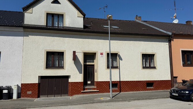 Řadový dům se zahradou
