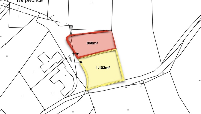 Stavební pozemek 1.103m2