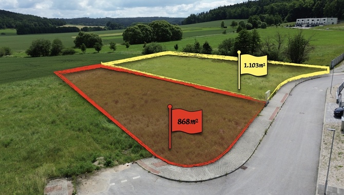 Stavební pozemek 868m2